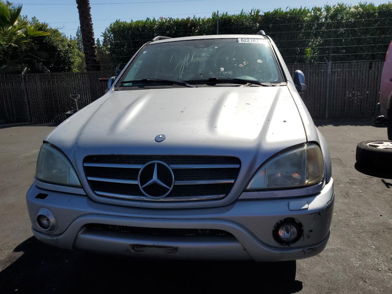 2001 Mercedes-benz Ml 55 Silver vin: 4JGAB74E01A222302