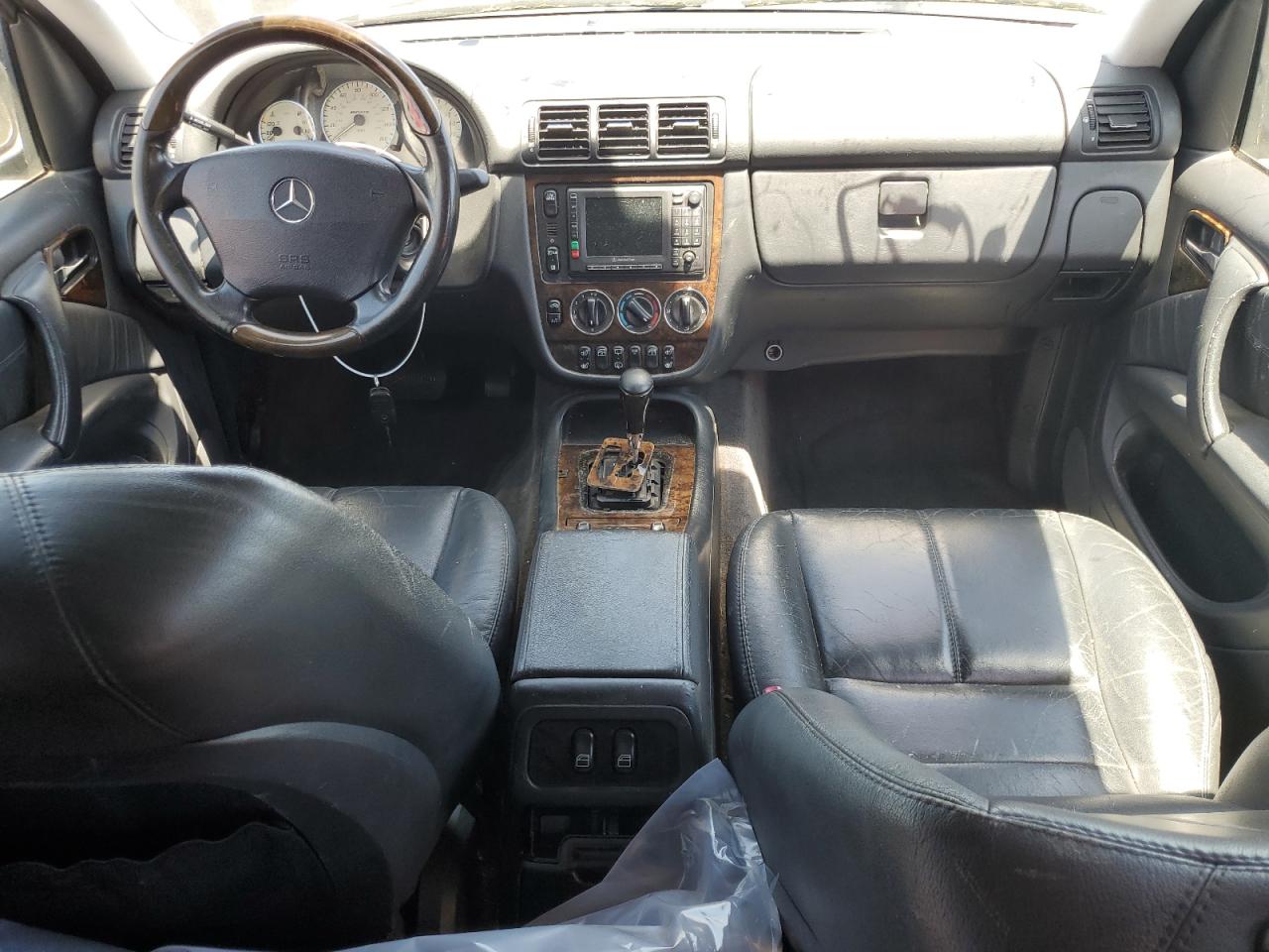 2001 Mercedes-benz Ml 55 Silver vin: 4JGAB74E01A222302