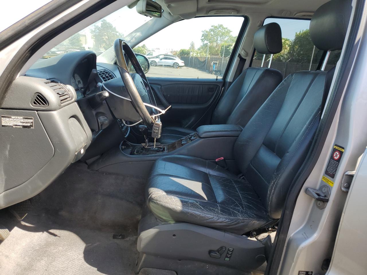2001 Mercedes-benz Ml 55 Silver vin: 4JGAB74E01A222302