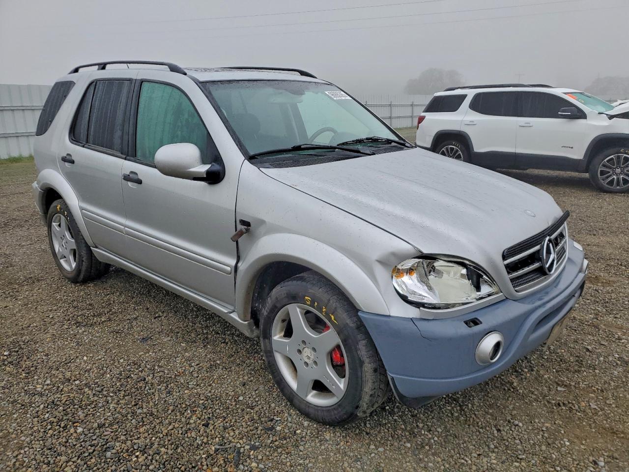 2001 Mercedes-benz Ml 55 Silver vin: 4JGAB74E31A233097
