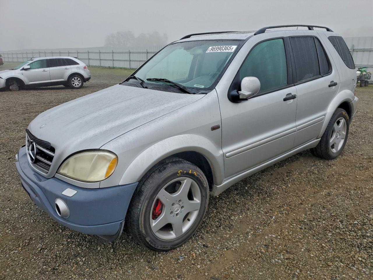 2001 Mercedes-benz Ml 55 Silver vin: 4JGAB74E31A233097