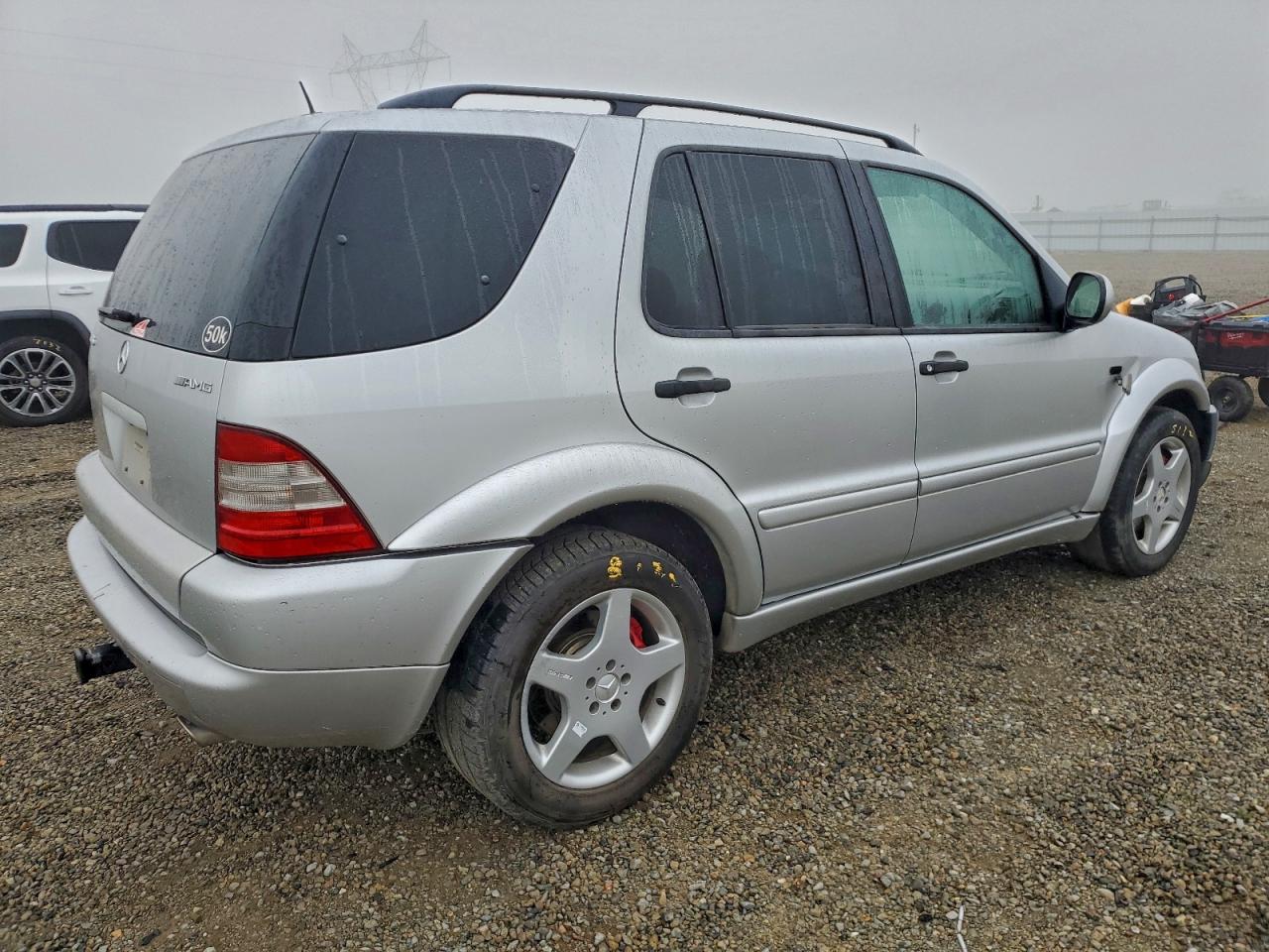 2001 Mercedes-benz Ml 55 Silver vin: 4JGAB74E31A233097