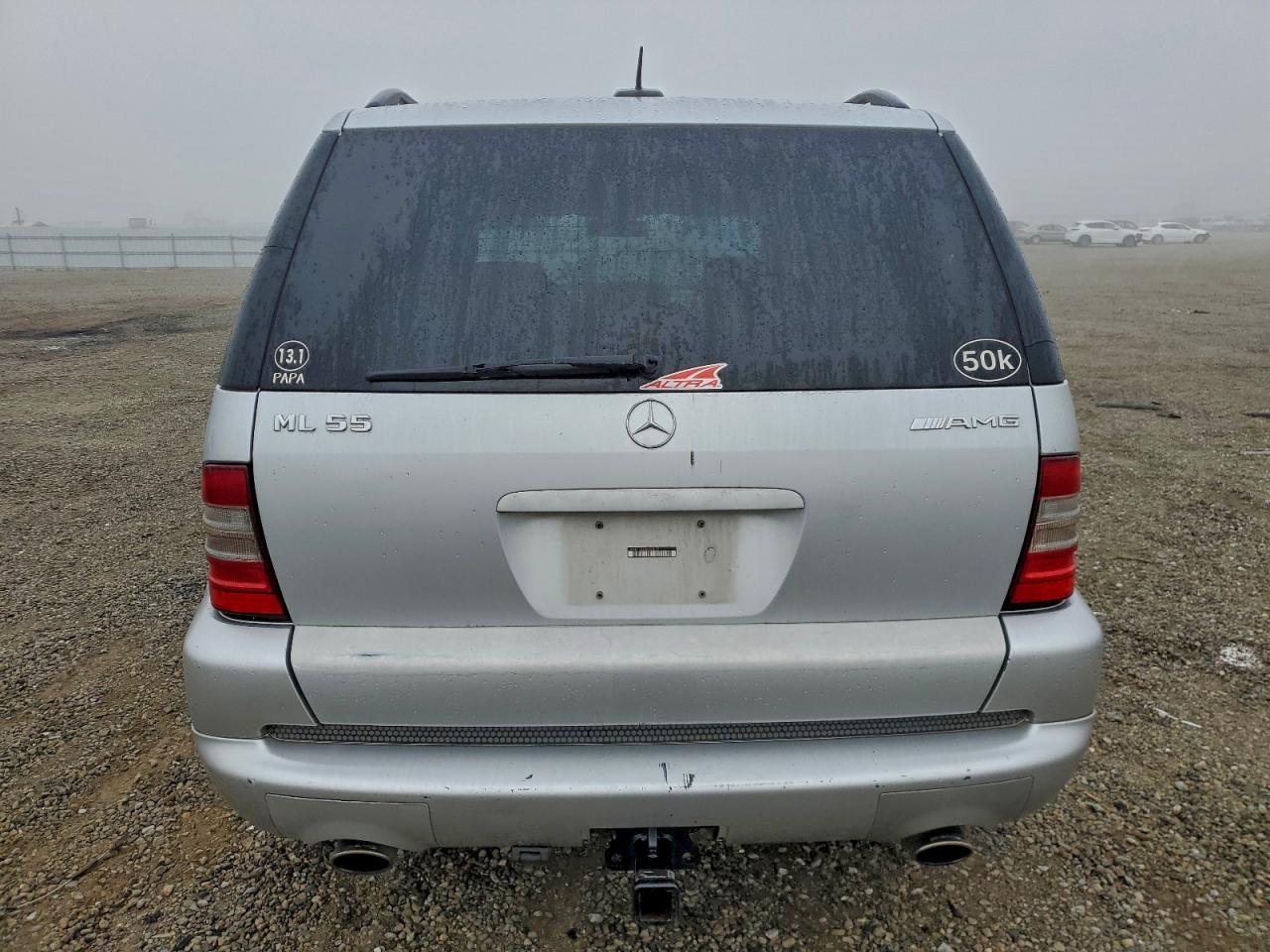 2001 Mercedes-benz Ml 55 Silver vin: 4JGAB74E31A233097