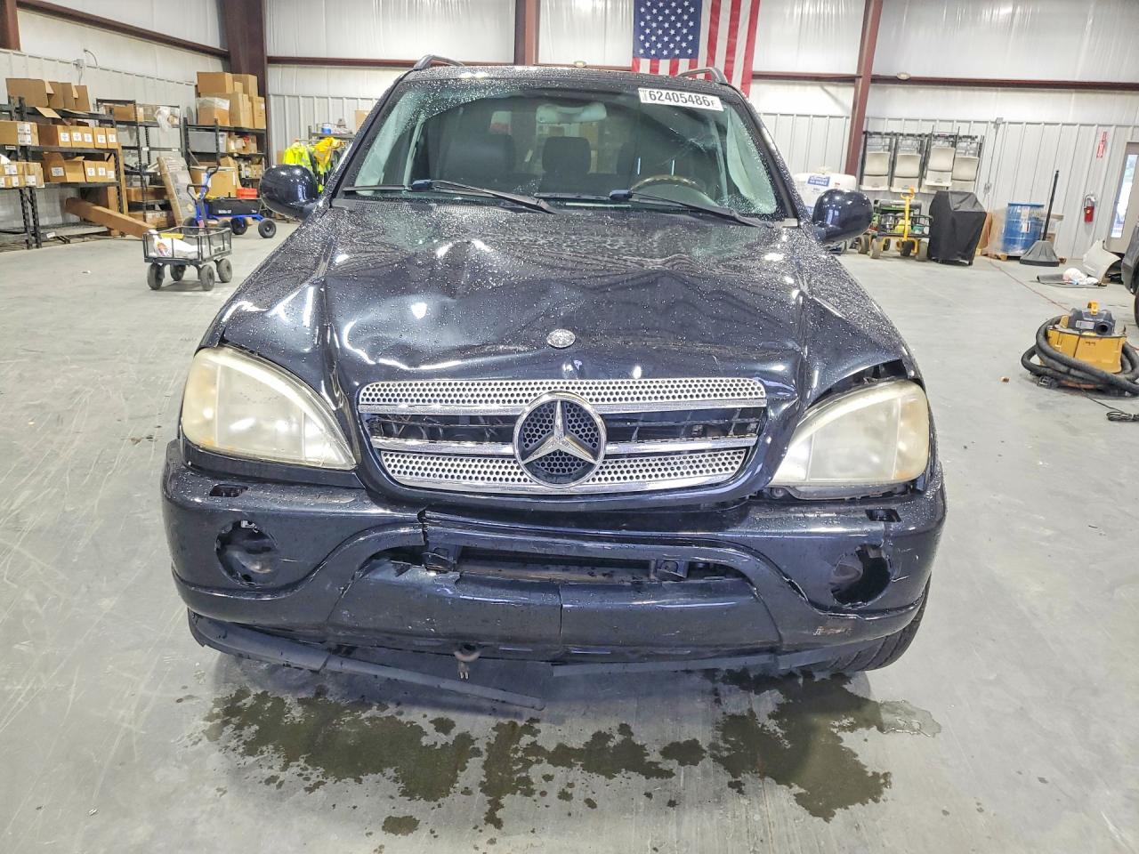 2001 Mercedes-benz Ml 55 Blue vin: 4JGAB74E51A250404