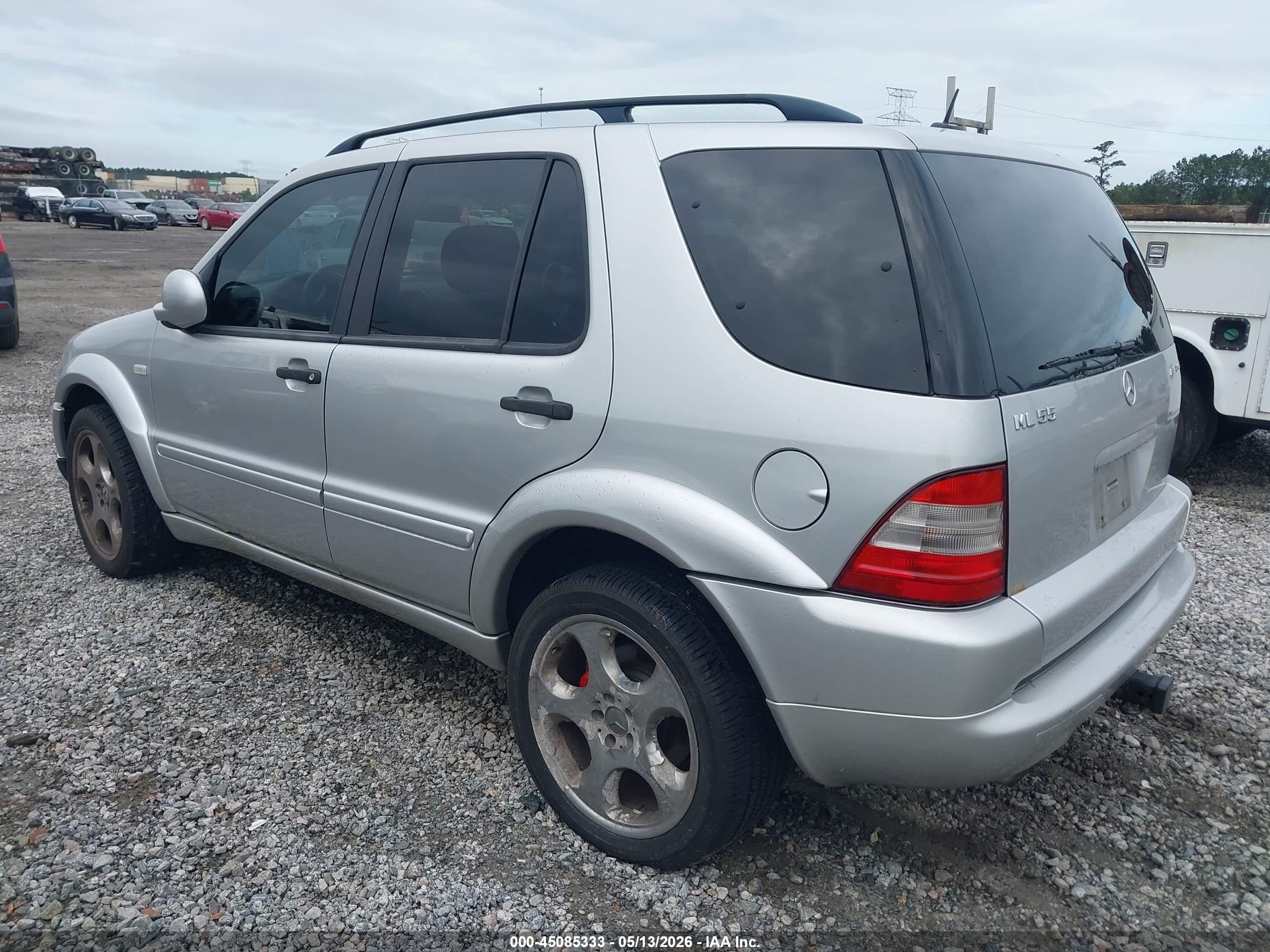 2001 Mercedes-benz Ml 55 Amg   Silver vin: 4JGAB74E81A261624