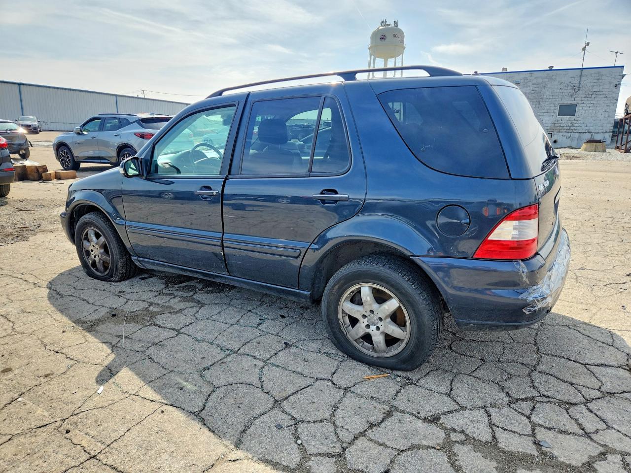 2003 Mercedes-benz Ml 500 Blue vin: 4JGAB75E13A377300