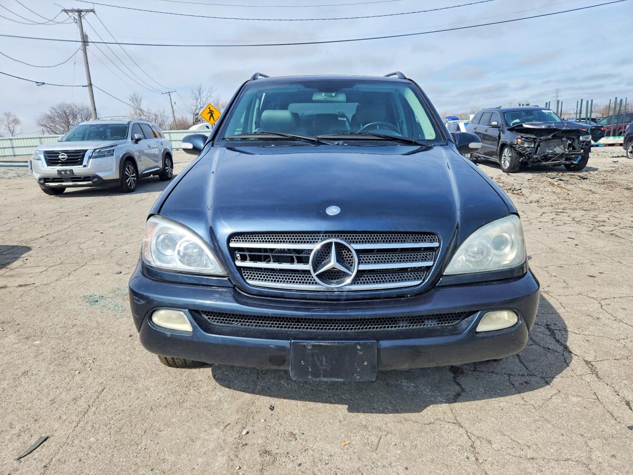 2003 Mercedes-benz Ml 500 Blue vin: 4JGAB75E13A377300