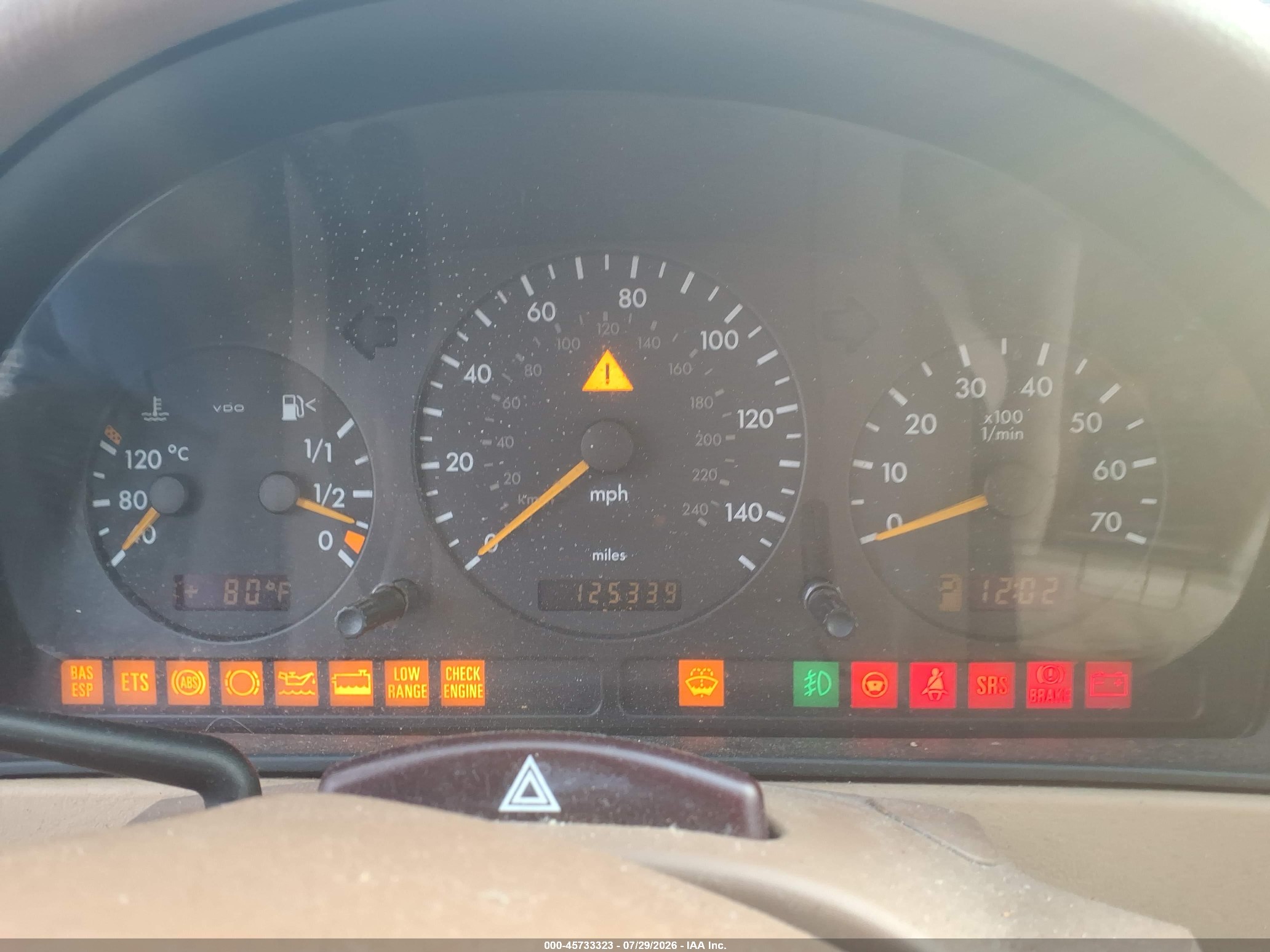 2003 Mercedes-benz Ml 500   Tan vin: 4JGAB75E23A416167