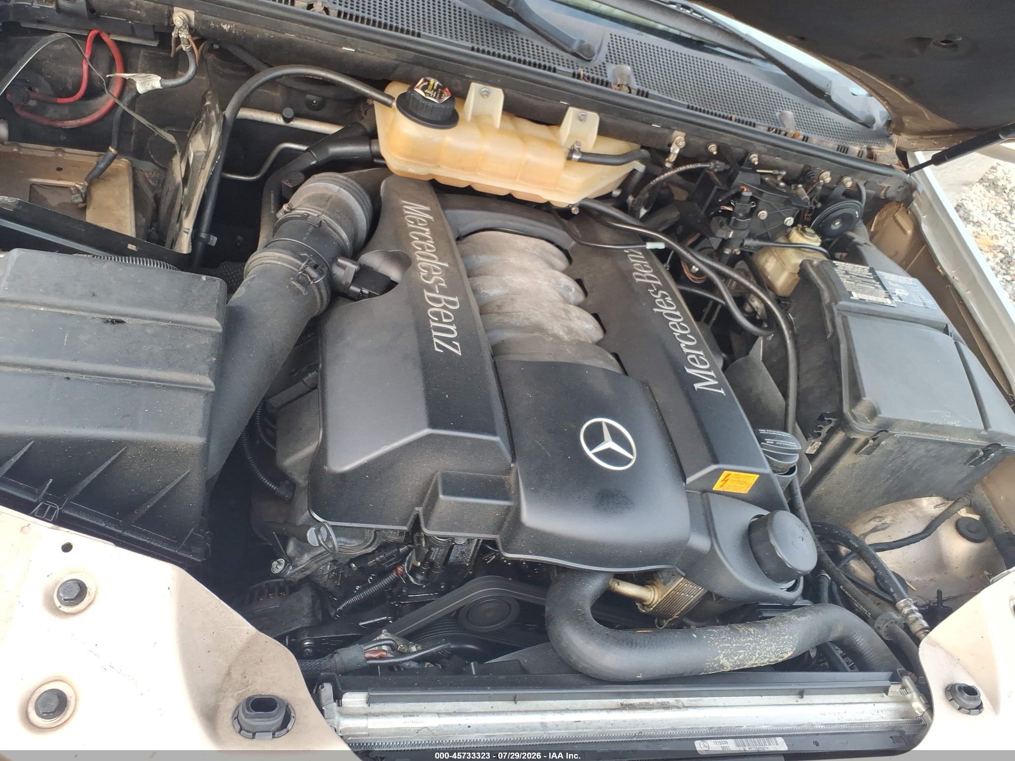 2003 Mercedes-benz Ml 500   Tan vin: 4JGAB75E23A416167