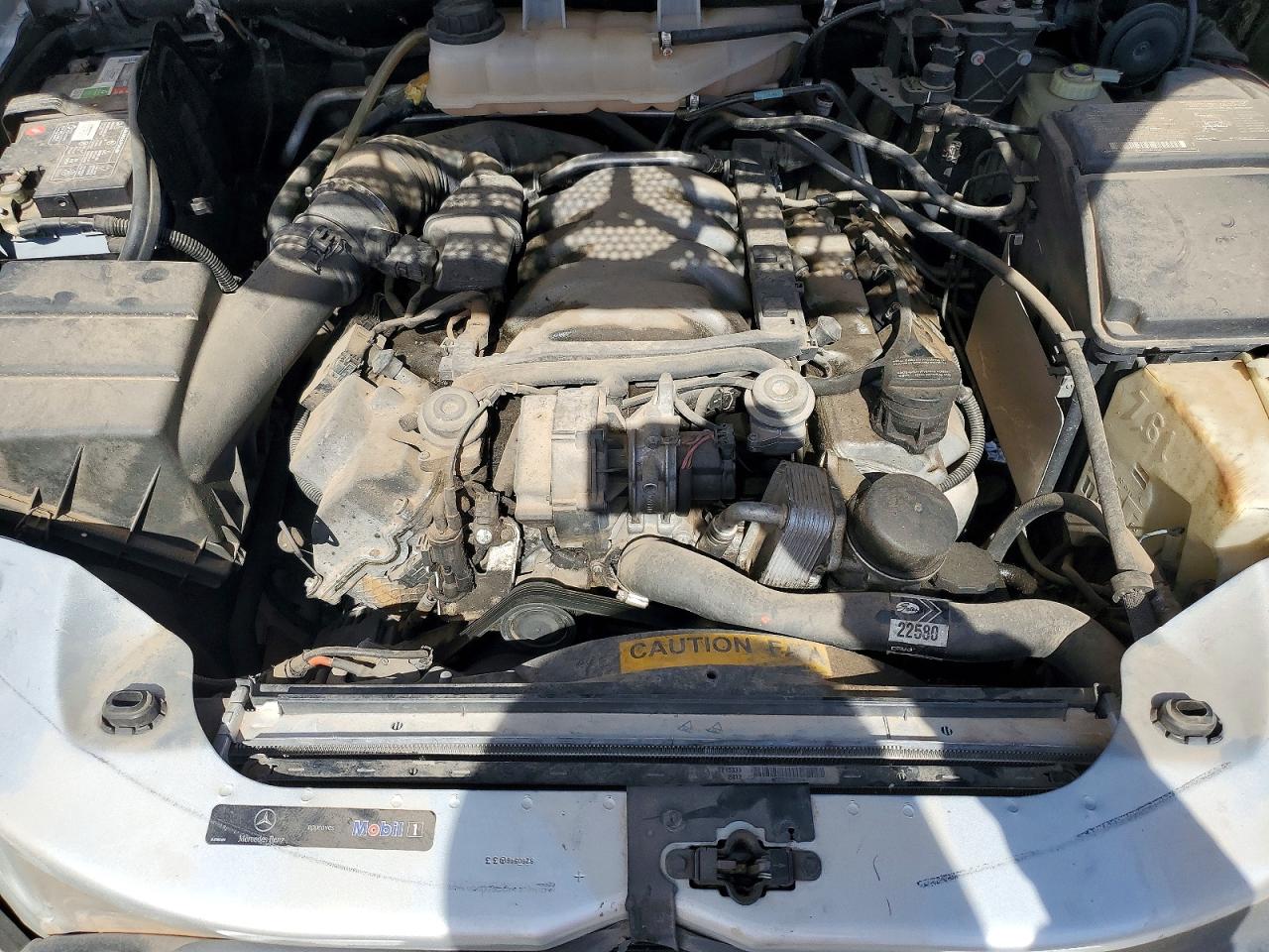 2003 Mercedes-benz 500 Silver vin: 4JGAB75E33A387407