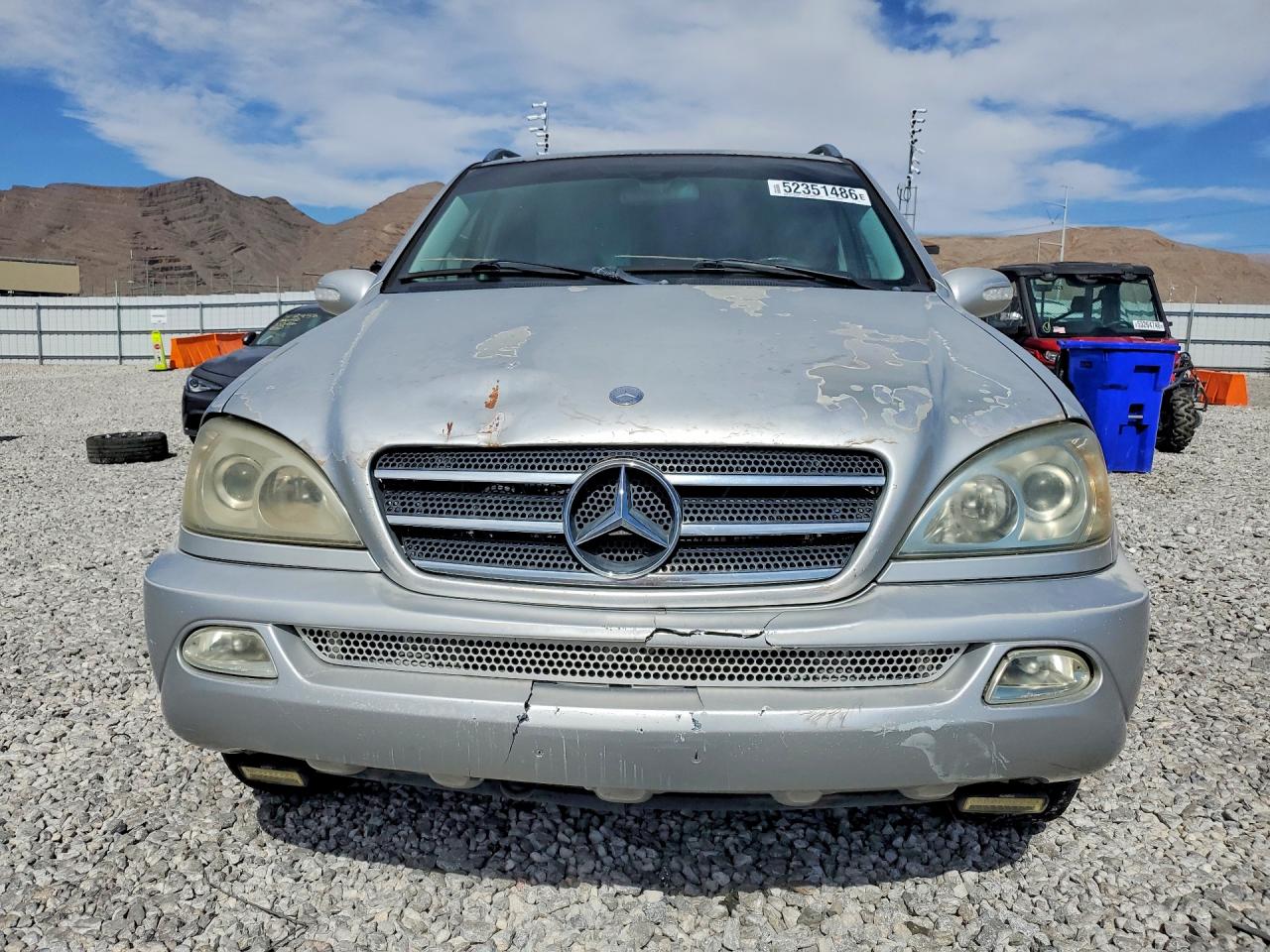 2003 Mercedes-benz 500 Silver vin: 4JGAB75E33A387407