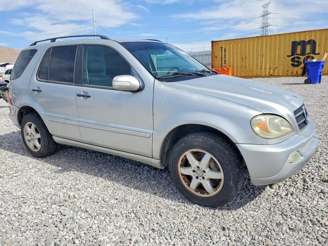 2003 Mercedes-benz 500 Silver vin: 4JGAB75E33A387407