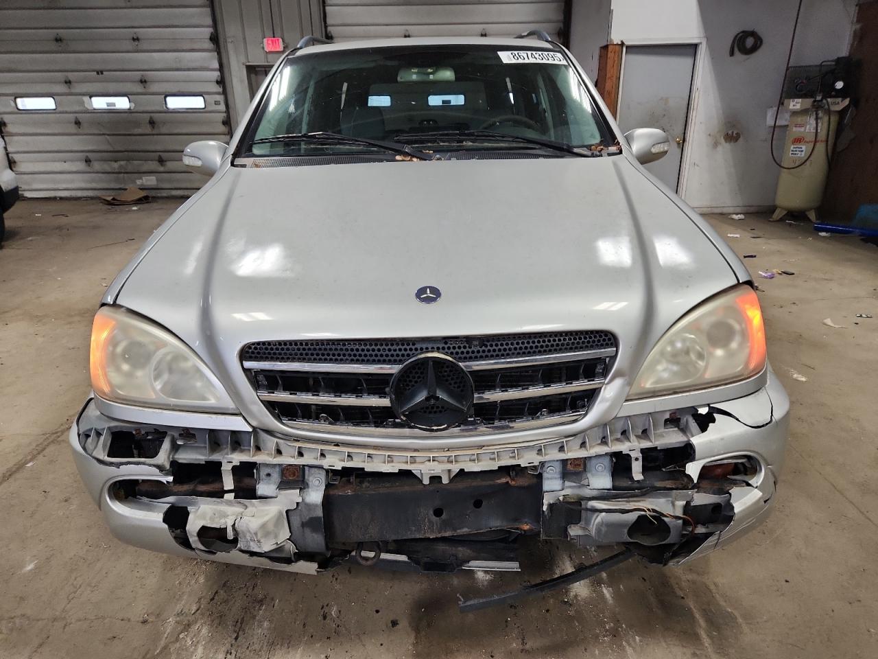 2003 Mercedes-benz Ml 500 Silver vin: 4JGAB75E43A400925