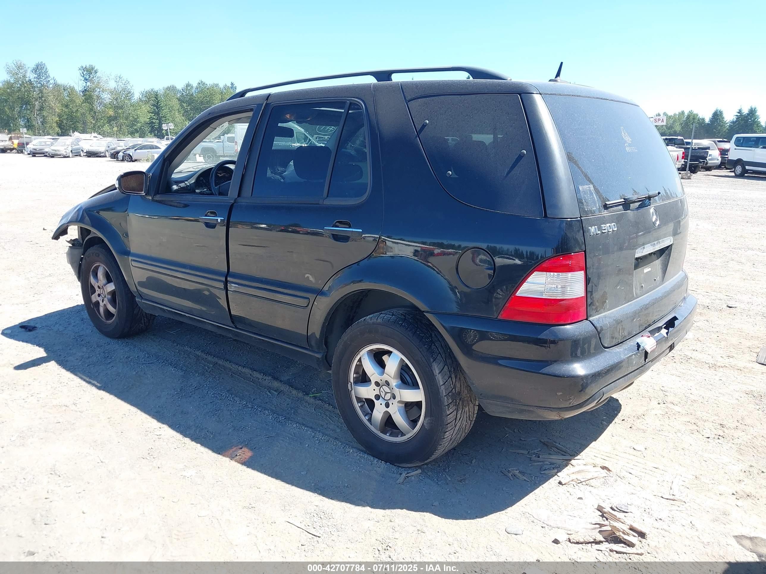 2005 Mercedes-benz Ml 500 4matic Черный vin: 4JGAB75E45A541125
