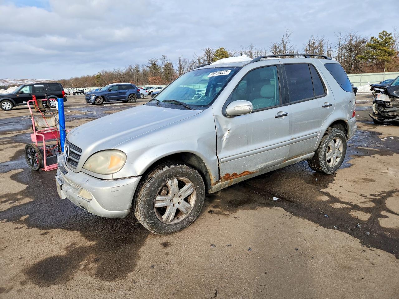 2003 Mercedes-benz Ml 500 Серебряный vin: 4JGAB75E73A391427