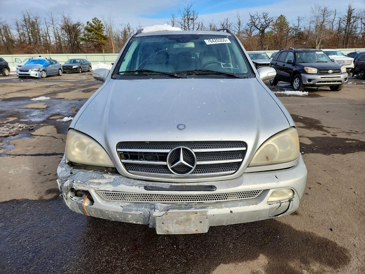 2003 Mercedes-benz Ml 500 Серебряный vin: 4JGAB75E73A391427