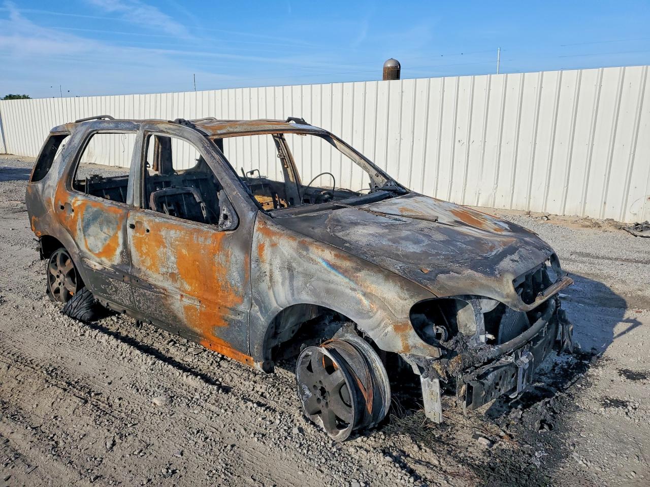 2003 Mercedes-benz Ml 500 Пожар vin: 4JGAB75E73A430470