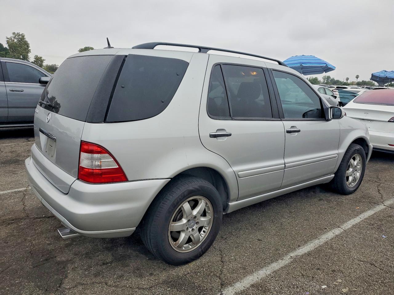2002 Mercedes-benz Ml 500 Silver vin: 4JGAB75E92A324357