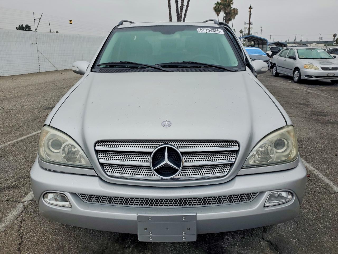 2002 Mercedes-benz Ml 500 Silver vin: 4JGAB75E92A324357