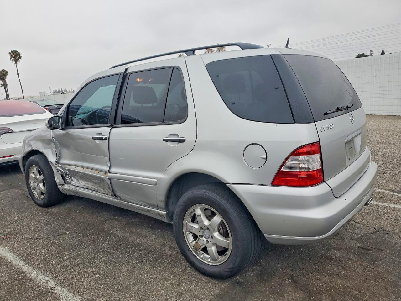 2002 Mercedes-benz Ml 500 Silver vin: 4JGAB75E92A324357