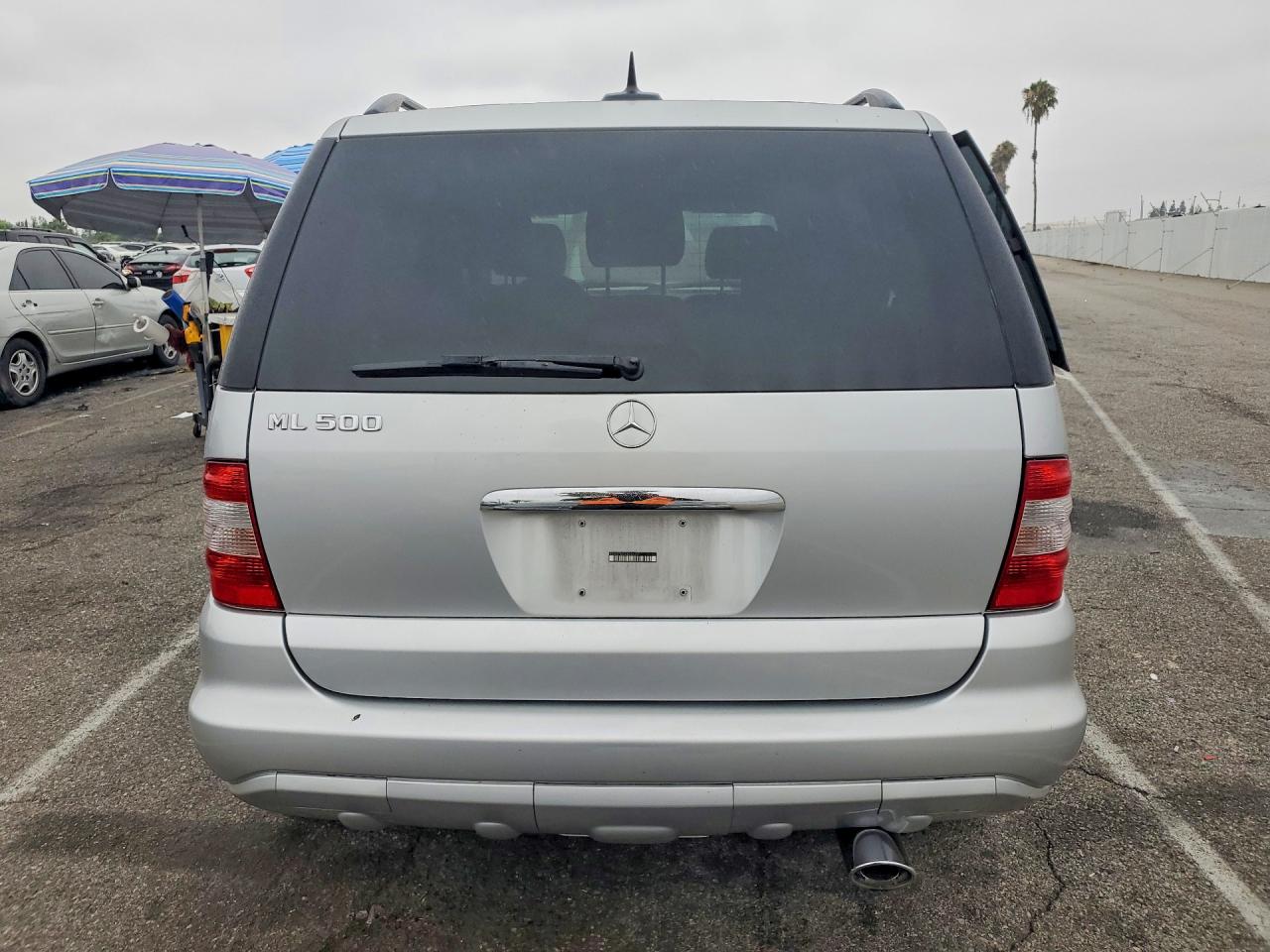 2002 Mercedes-benz Ml 500 Silver vin: 4JGAB75E92A324357