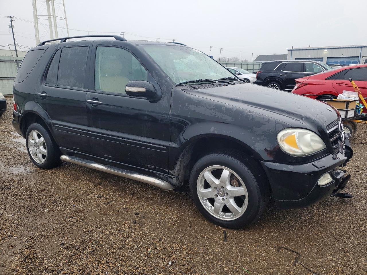 2003 Mercedes-benz Ml 500 Black vin: 4JGAB75E93A375584