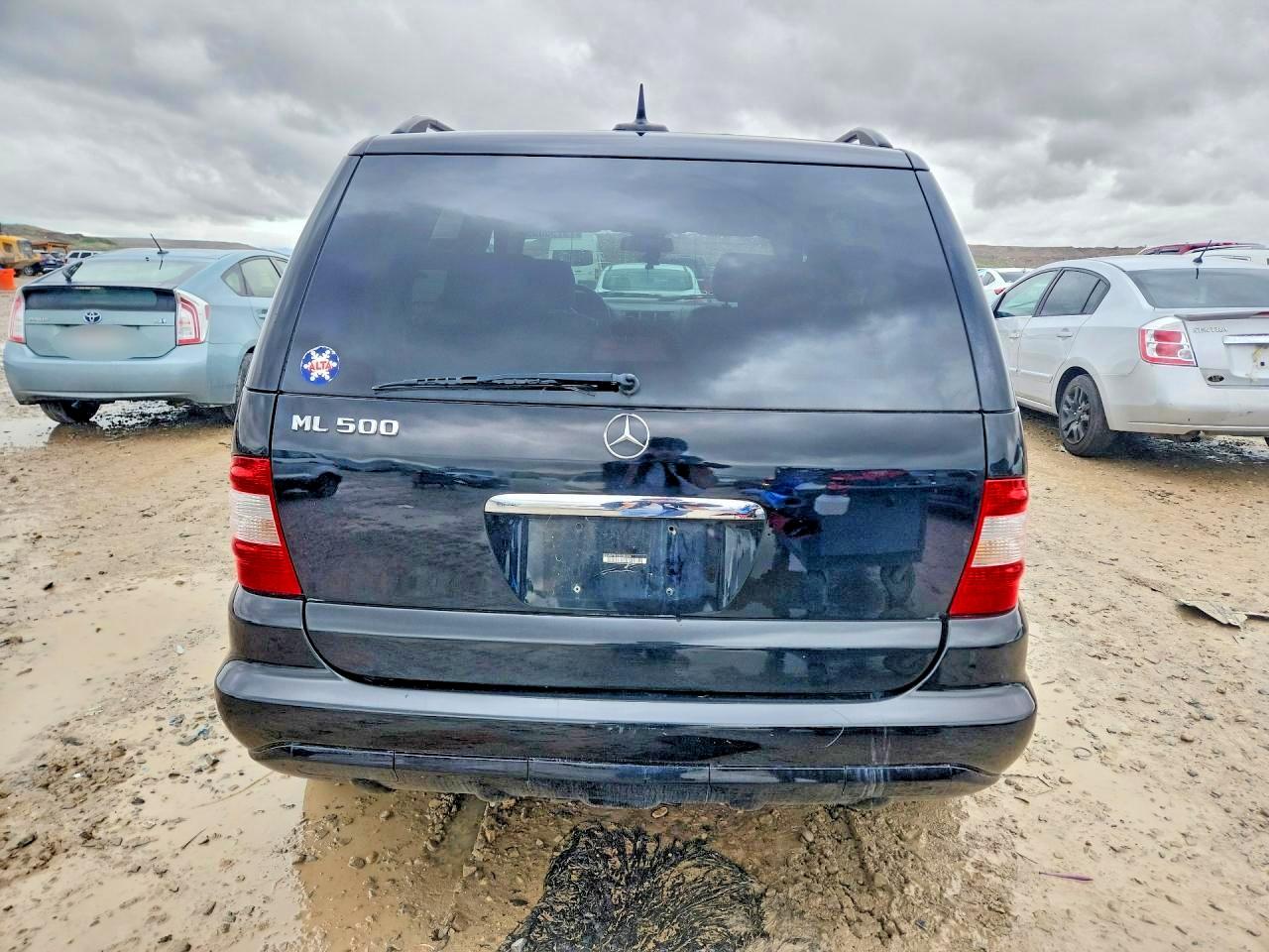 2003 Mercedes-benz Ml 500 Black vin: 4JGAB75E93A388206
