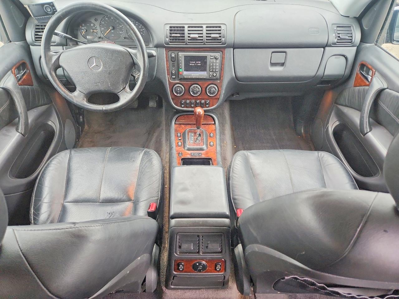 2003 Mercedes-benz Ml 500 Black vin: 4JGAB75E93A388206