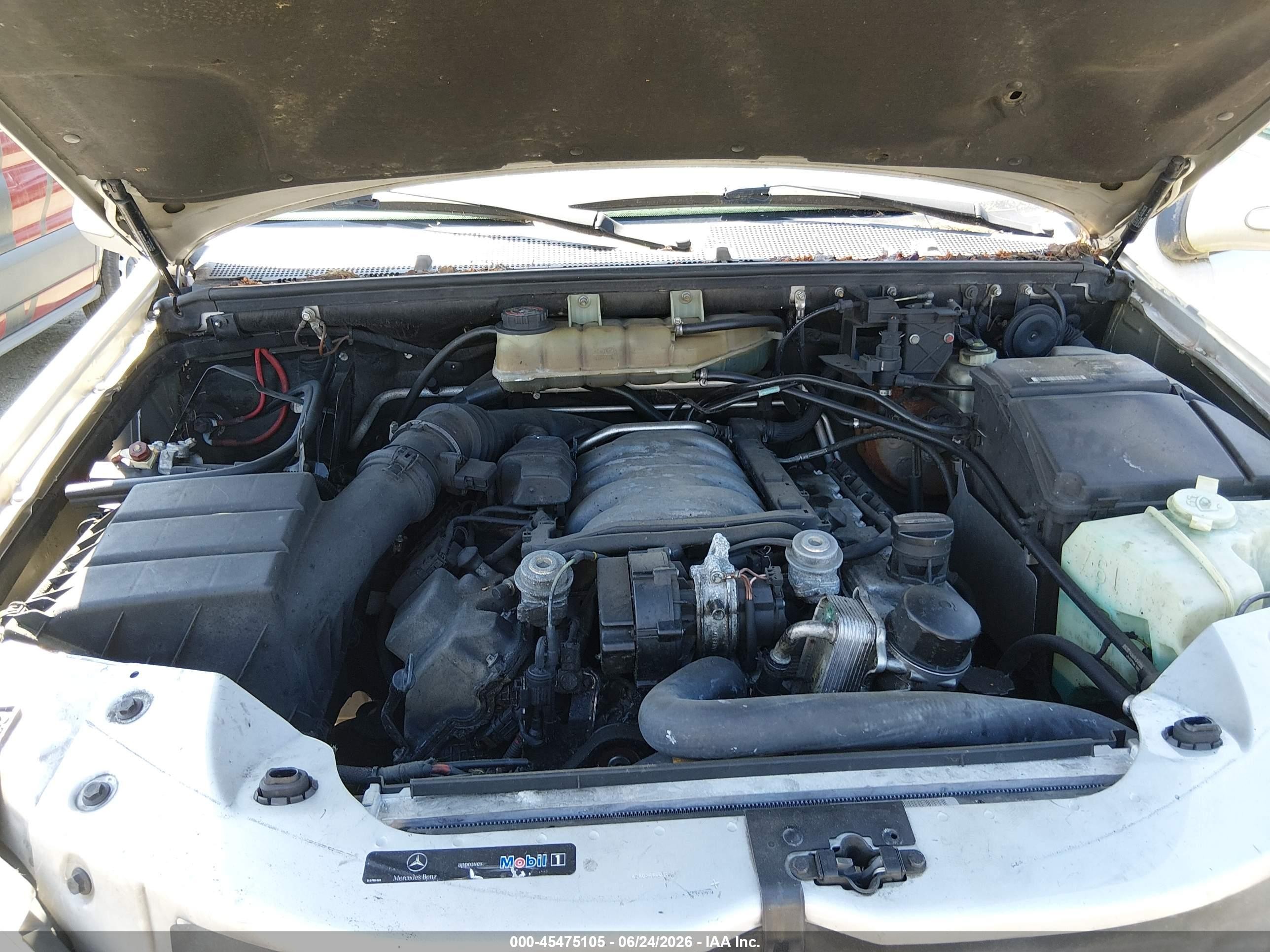 2003 Mercedes-benz Ml 500   Silver vin: 4JGAB75E93A394801