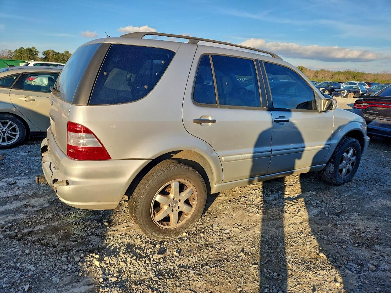 2003 Mercedes-benz Ml 500 Silver vin: 4JGAB75E93A403996