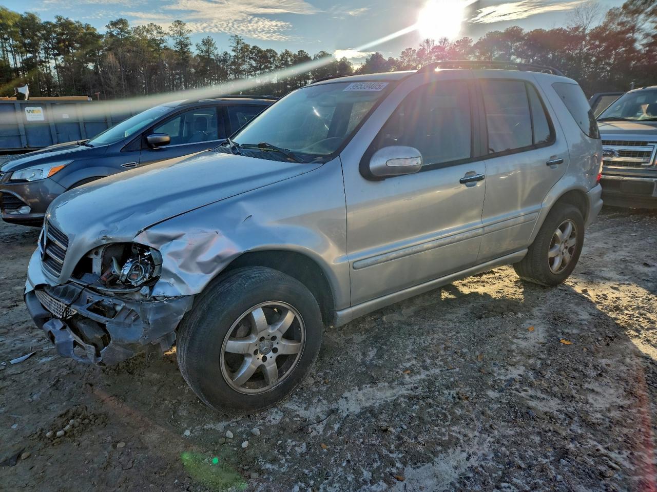 2003 Mercedes-benz Ml 500 Silver vin: 4JGAB75E93A403996