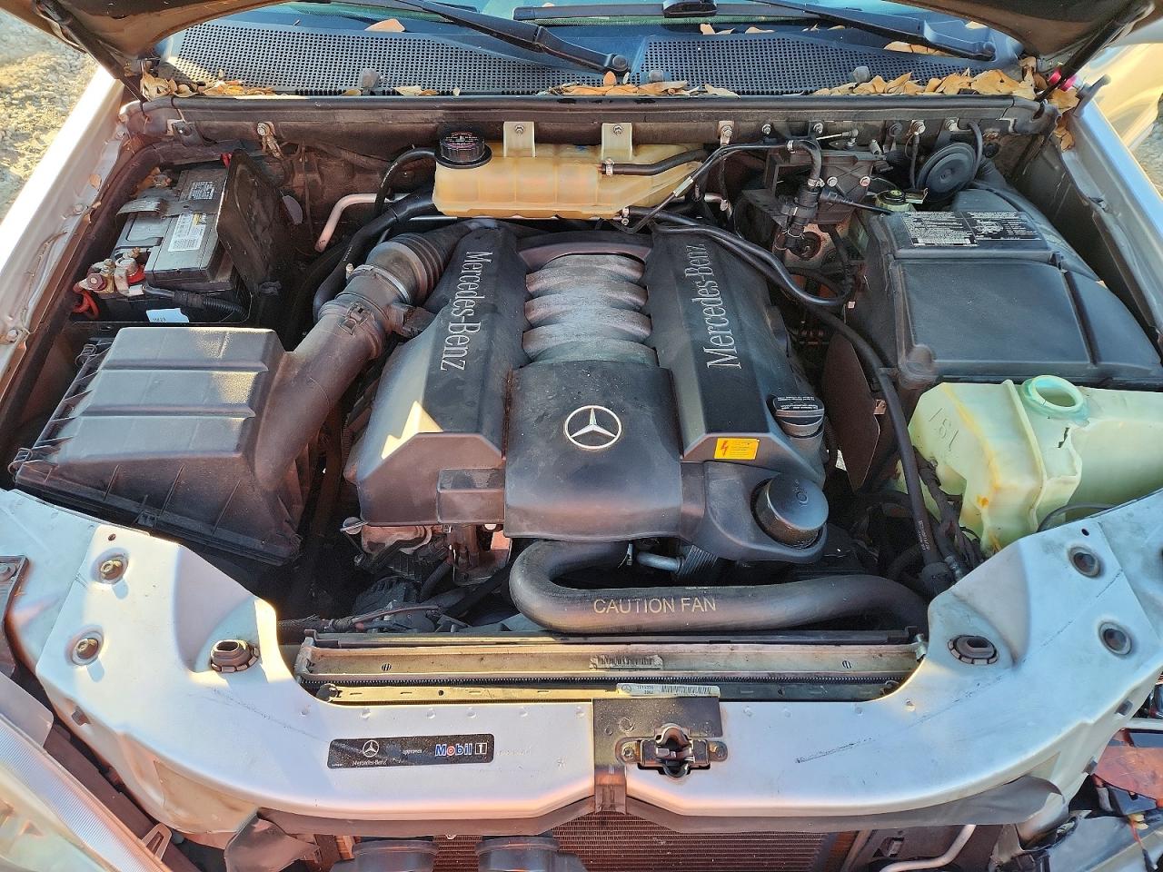 2003 Mercedes-benz Ml 500 Silver vin: 4JGAB75E93A403996