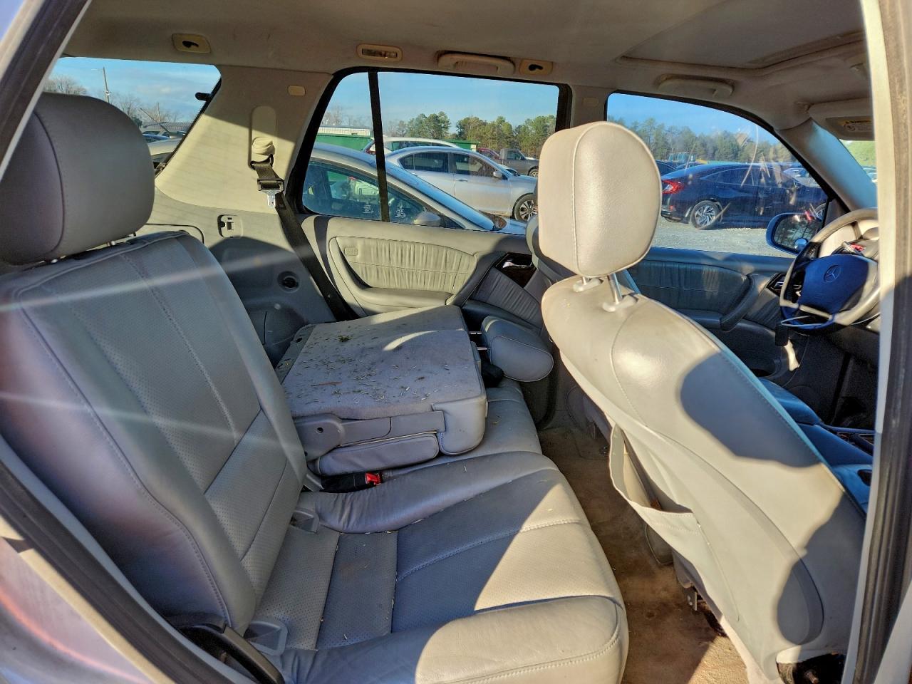 2003 Mercedes-benz Ml 500 Silver vin: 4JGAB75E93A403996