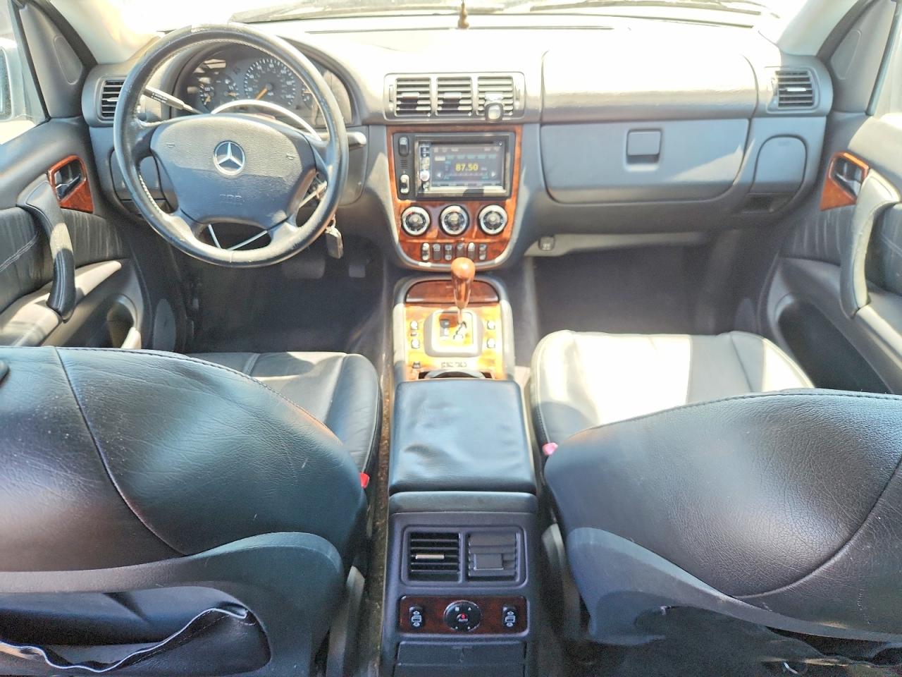 2002 Mercedes-benz Ml 500 Silver vin: 4JGAB75EX2A302982