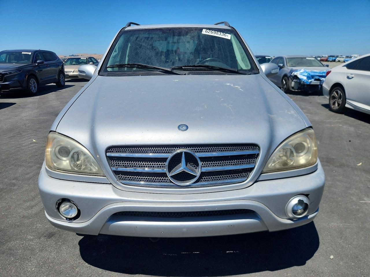 2002 Mercedes-benz Ml 500 Silver vin: 4JGAB75EX2A302982