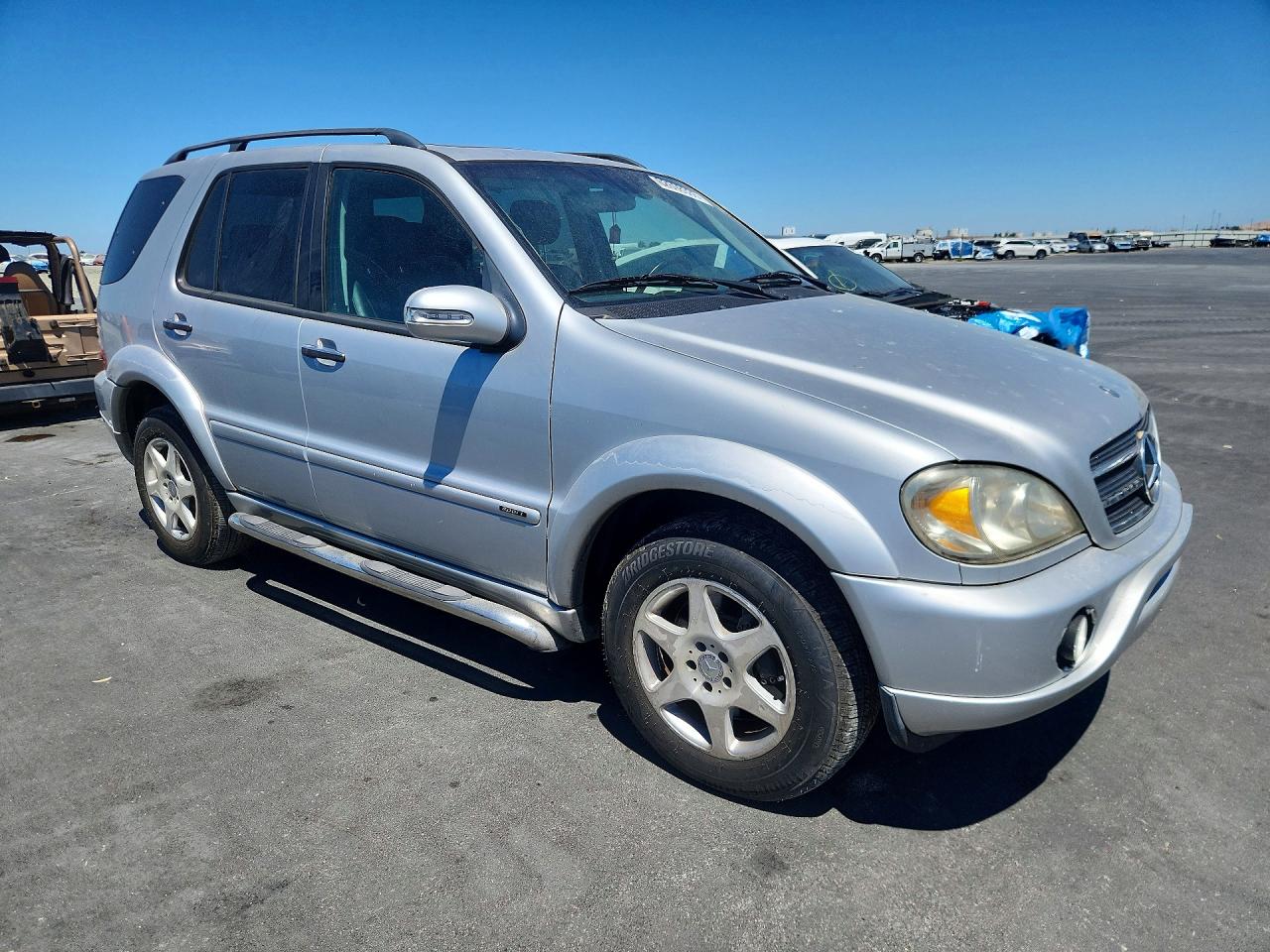 2002 Mercedes-benz Ml 500 Silver vin: 4JGAB75EX2A302982