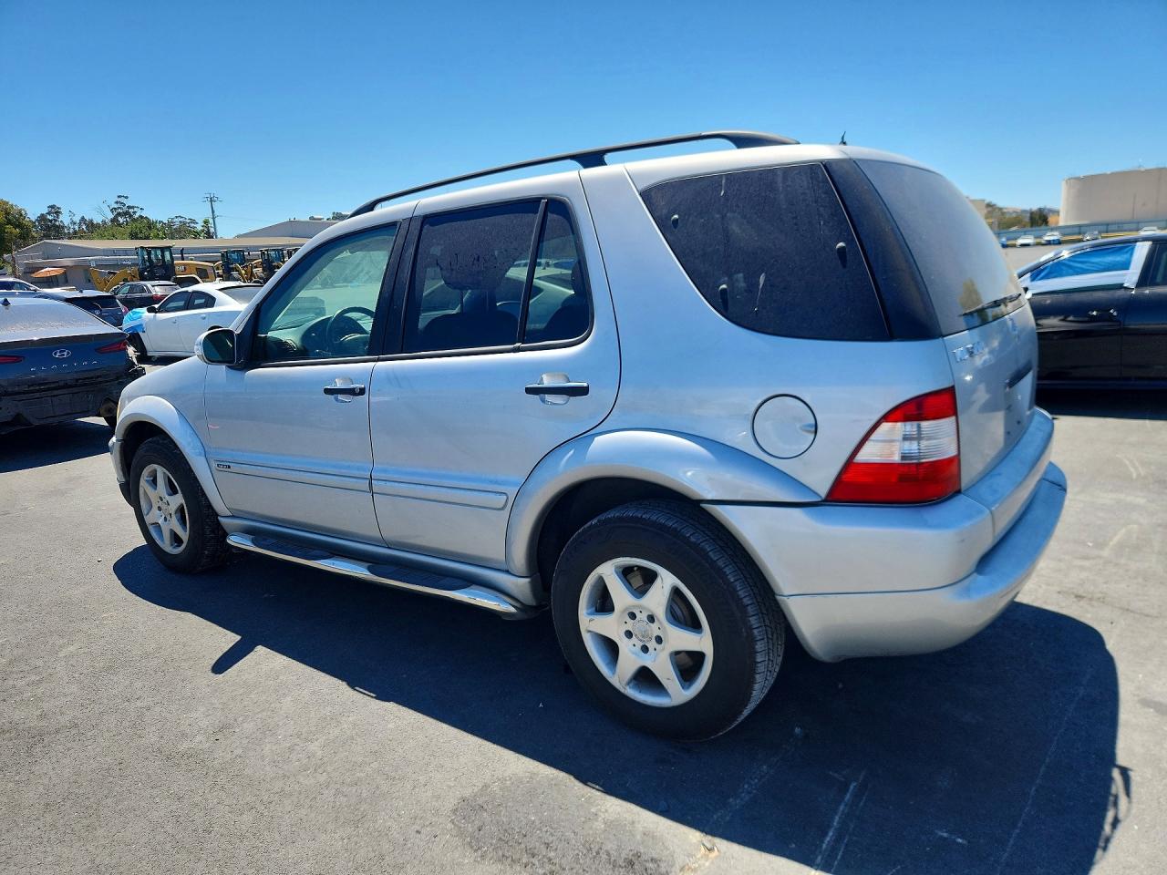 2002 Mercedes-benz Ml 500 Silver vin: 4JGAB75EX2A302982