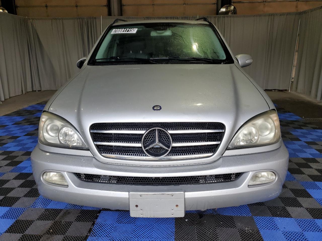 2003 Mercedes-benz Ml 500 Silver vin: 4JGAB75EX3A393642