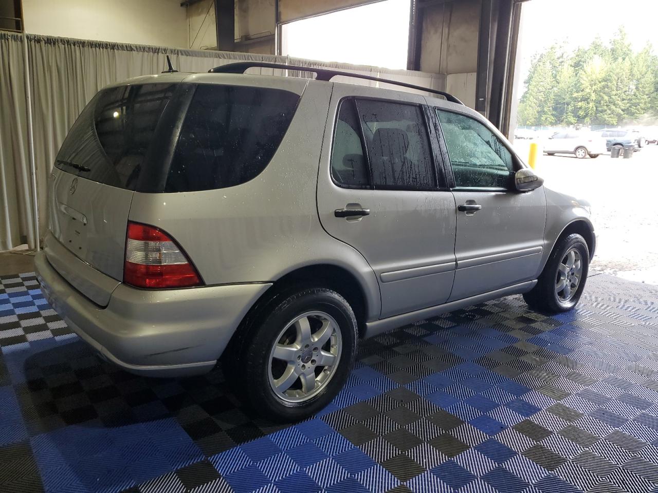 2003 Mercedes-benz Ml 500 Silver vin: 4JGAB75EX3A393642
