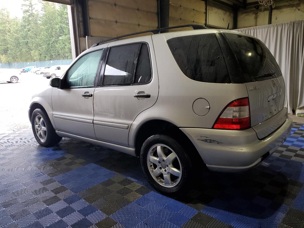 2003 Mercedes-benz Ml 500 Silver vin: 4JGAB75EX3A393642