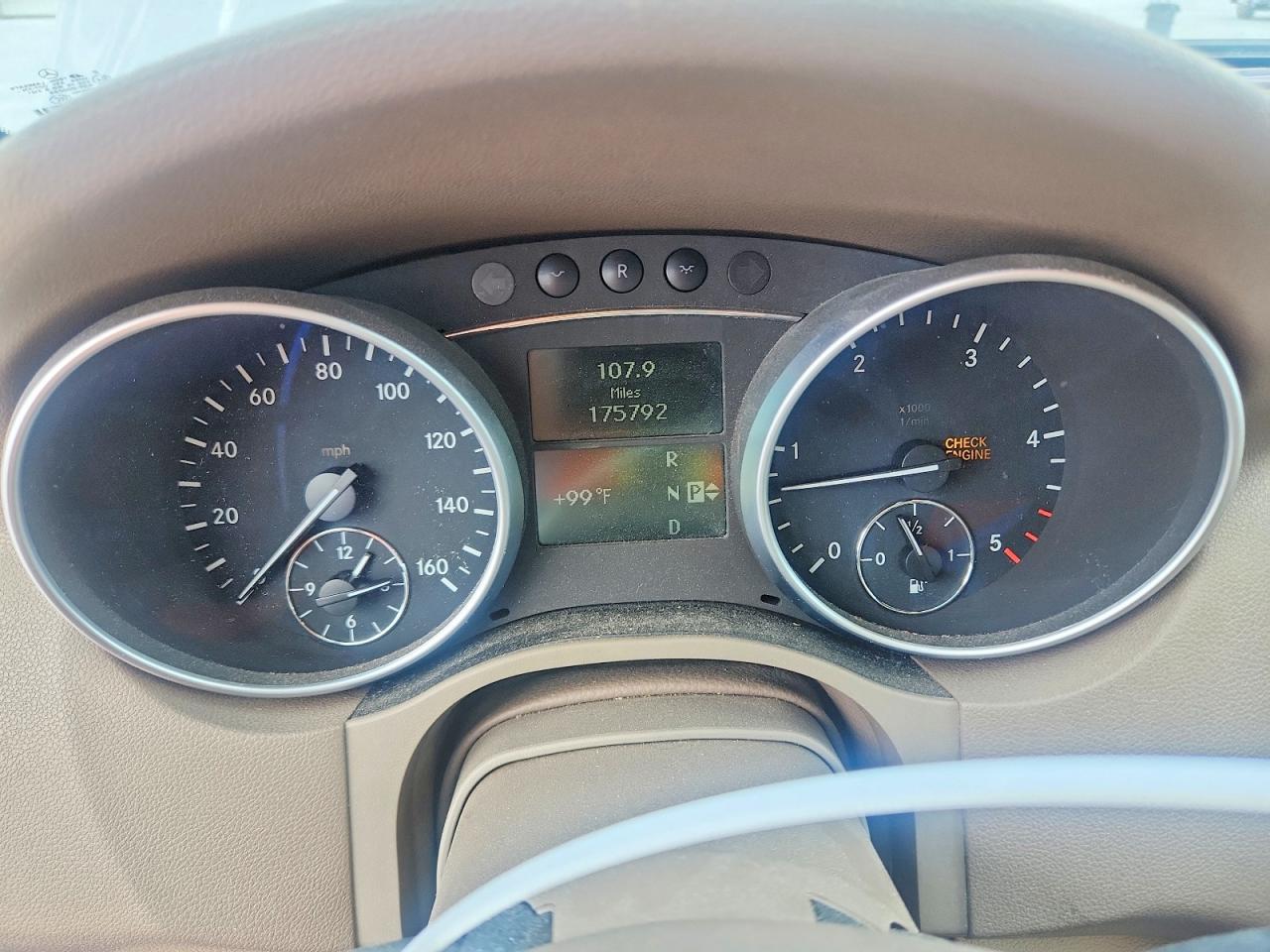2008 Mercedes-benz Ml 320 Cdi Gray vin: 4JGBB22E08A438980