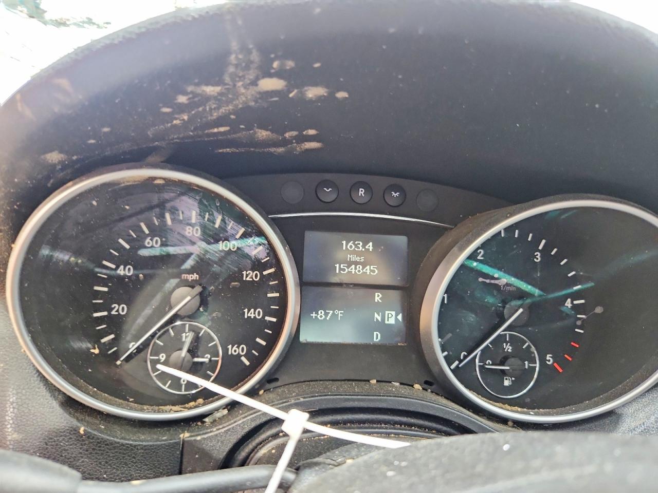 2009 Mercedes-benz Ml Silver vin: 4JGBB25E39A517184
