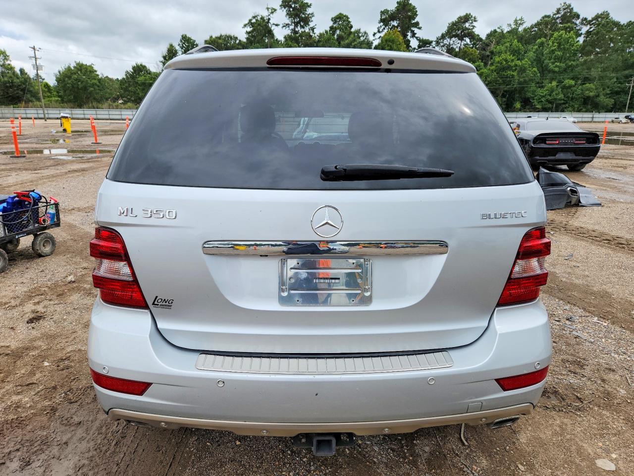 2011 Mercedes-benz Ml 350 Bluetec Silver vin: 4JGBB2FB2BA701025