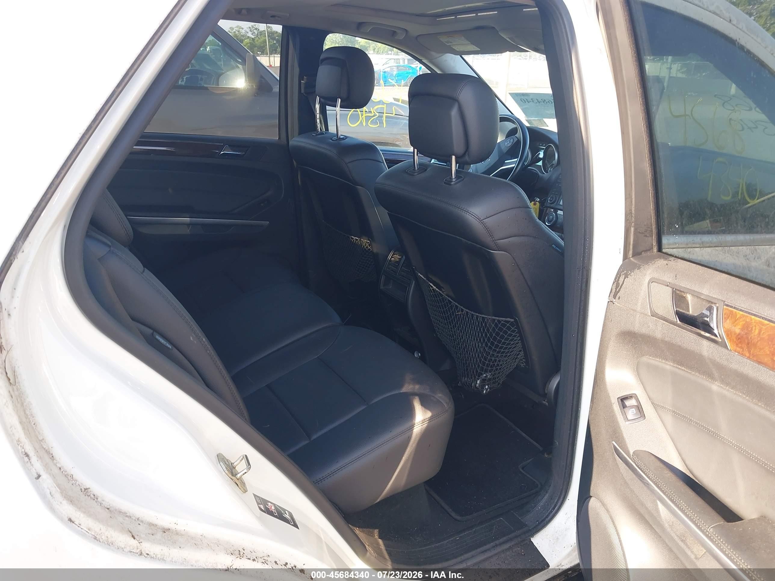 2011 Mercedes-benz Ml 350 Bluetec 4matic White vin: 4JGBB2FB2BA727480