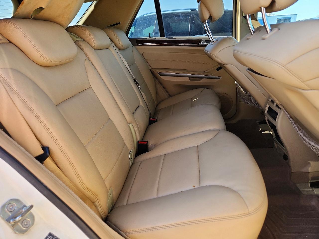 2011 Mercedes-benz Ml 350 Bluetec White vin: 4JGBB2FB3BA641594