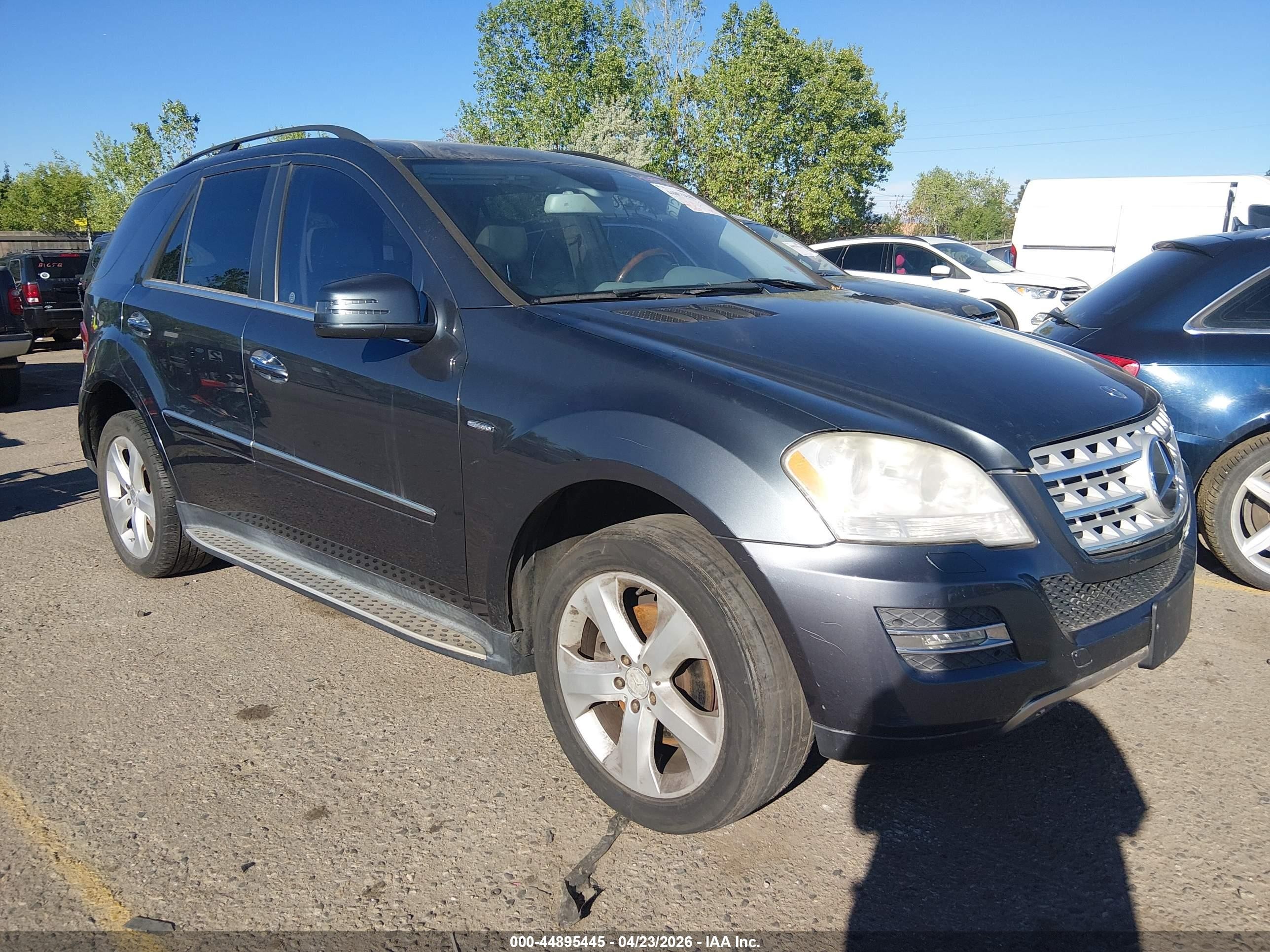 2011 Mercedes-benz Ml 350 Bluetec 4matic Серый vin: 4JGBB2FB3BA705343
