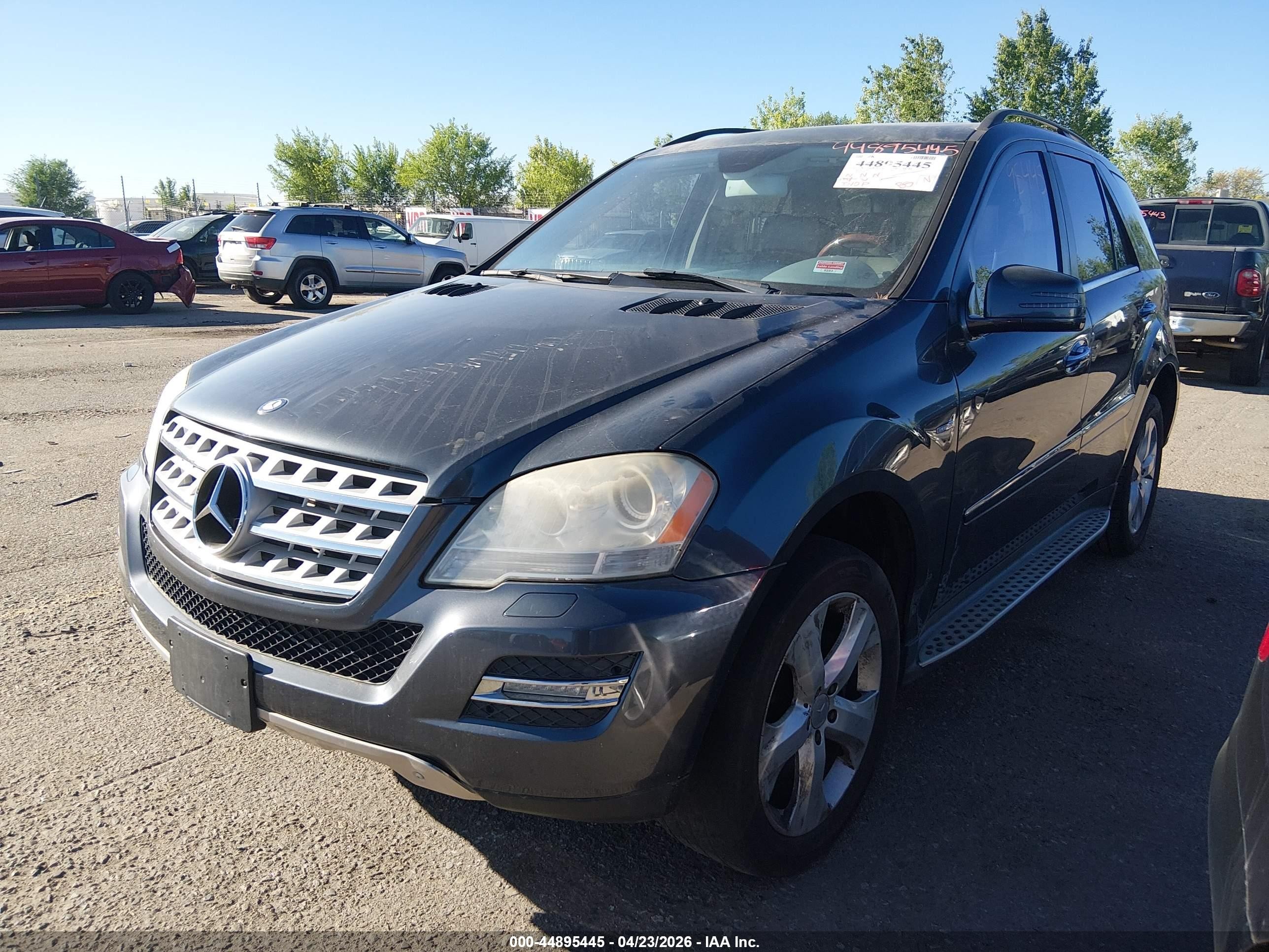 2011 Mercedes-benz Ml 350 Bluetec 4matic Серый vin: 4JGBB2FB3BA705343