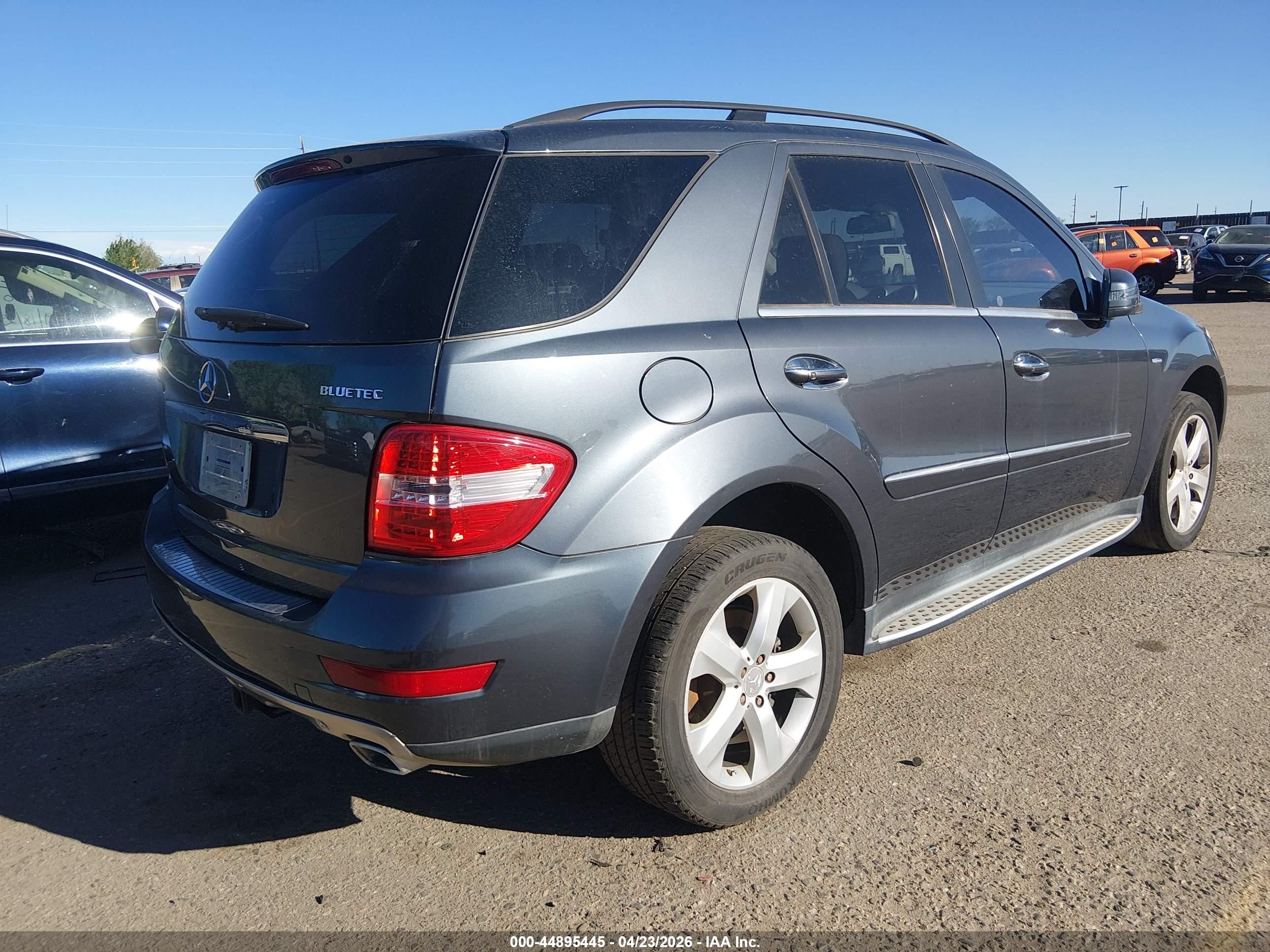 2011 Mercedes-benz Ml 350 Bluetec 4matic Серый vin: 4JGBB2FB3BA705343