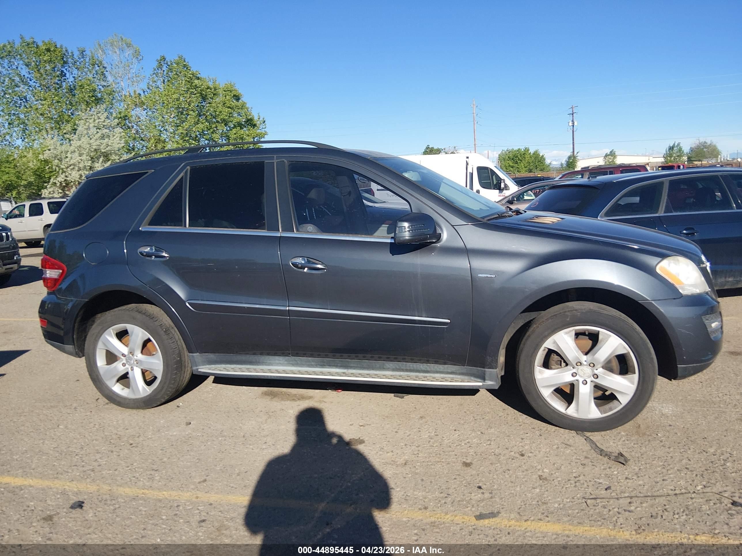 2011 Mercedes-benz Ml 350 Bluetec 4matic Серый vin: 4JGBB2FB3BA705343