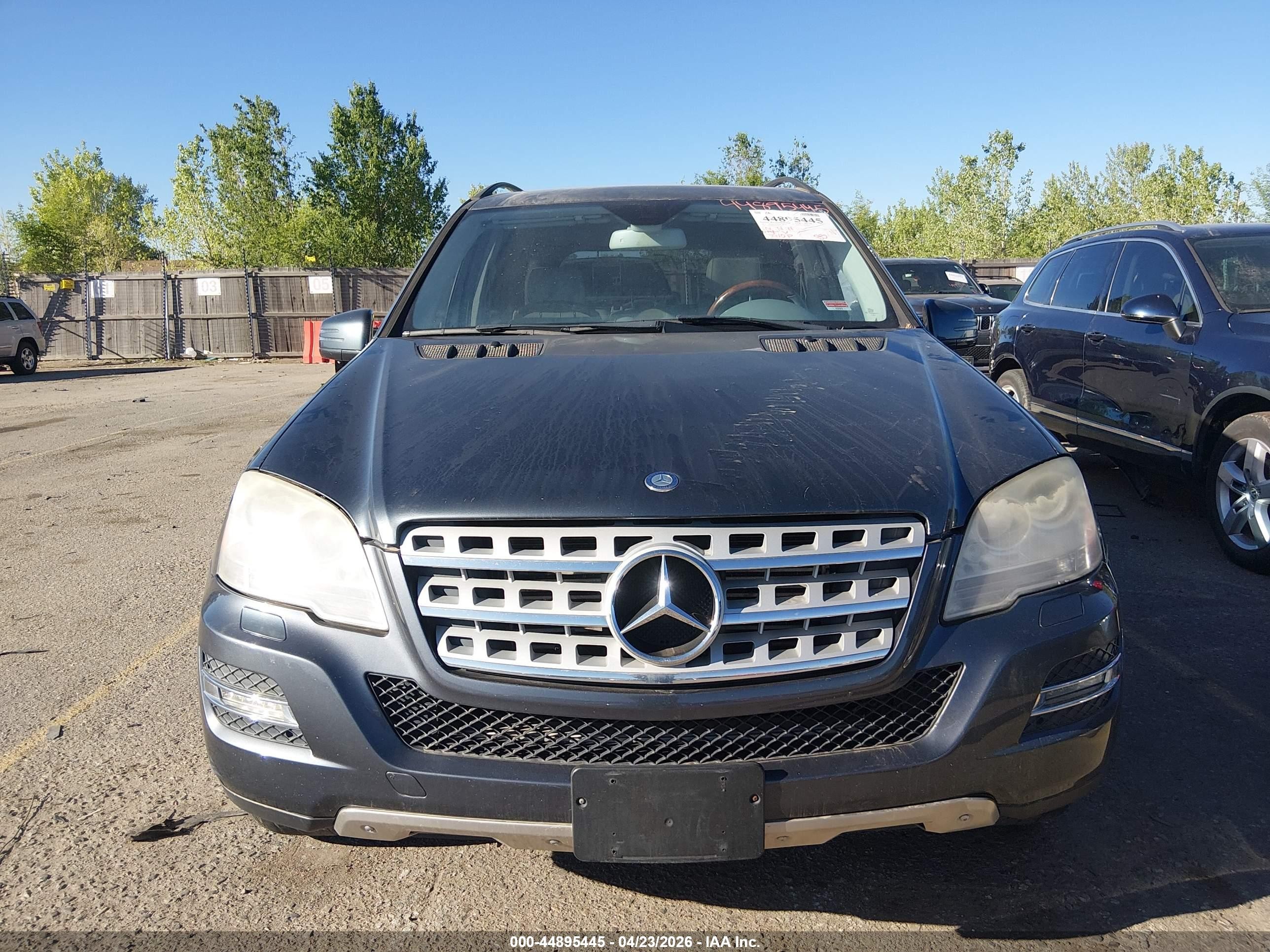 2011 Mercedes-benz Ml 350 Bluetec 4matic Серый vin: 4JGBB2FB3BA705343